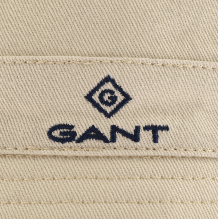 Alternative Image for ProductGant Logo Bucket Hat Beige3